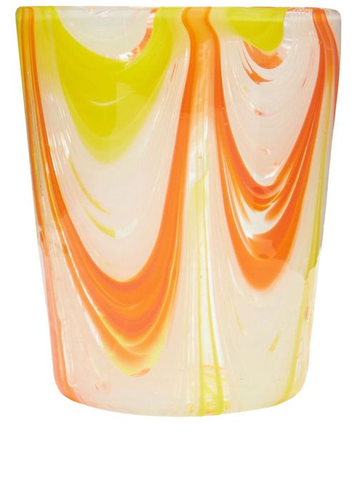 X Carolina Herrera Jackie Murano glass tumbler - Yellow