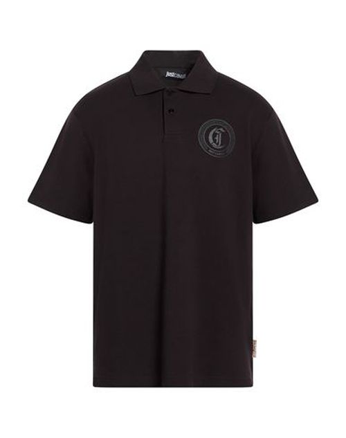 Man Polo shirt Black Size M Cotton