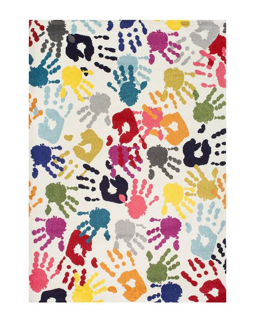 Pinkie Handprint Rug
