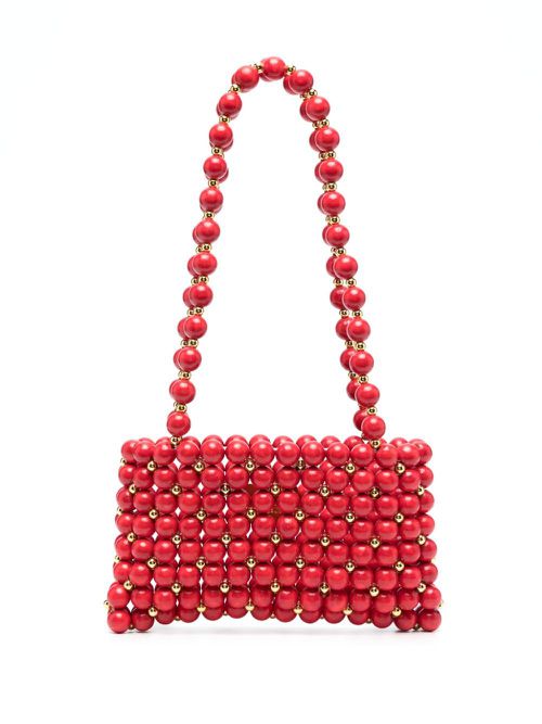 Capucine beaded shoulder bag