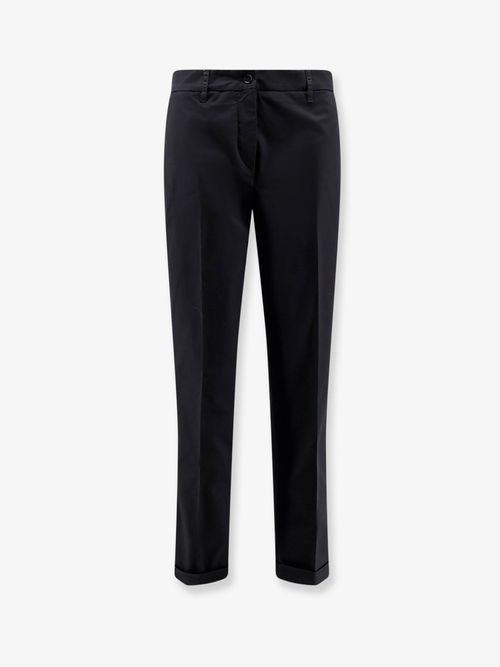 Cotton Trousers — Black
