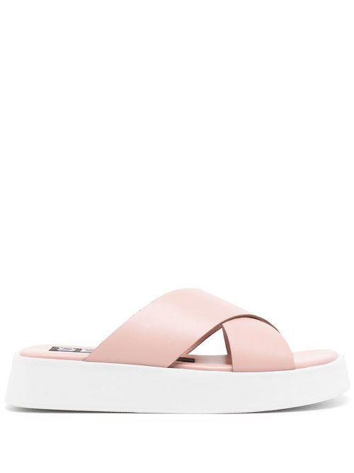 Pippi I crossover platform sandals - Pink