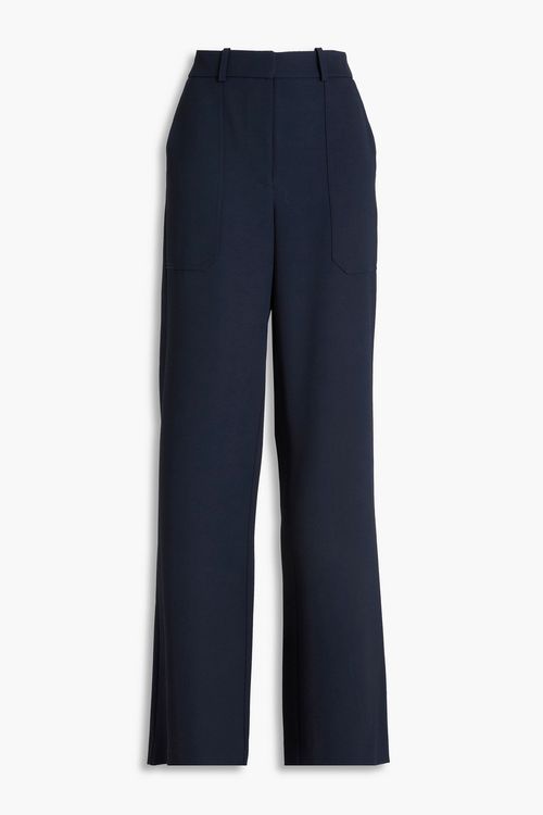 Cole twill flared pants - Blue - US 0