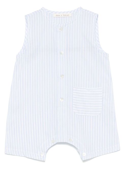 Zhoe & Tobiah striped romper - Blue