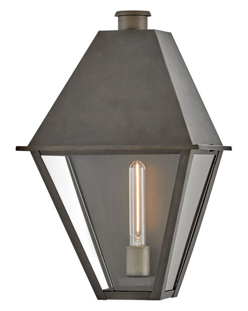 Blackened Brass LED Wall Mount from the Endsley Collection
