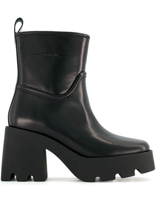 Bulla Rainy leather boots - Black