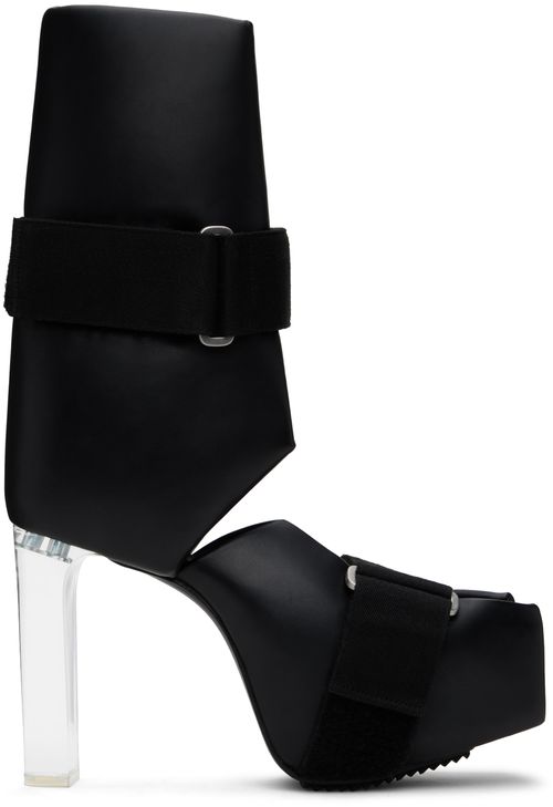 Rick Owens Black Splint Kiss Heels
