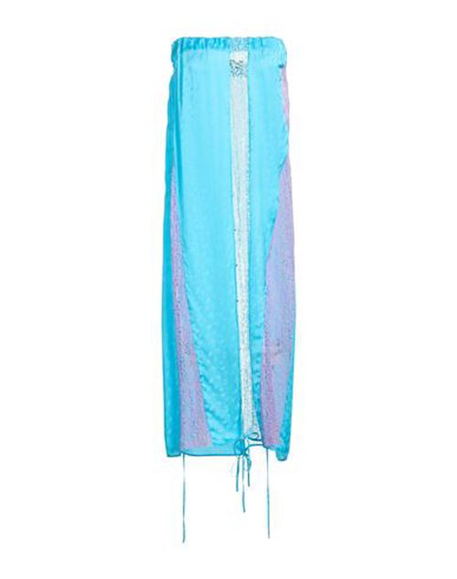 Woman Top Azure Size 8 Viscose, Silk
