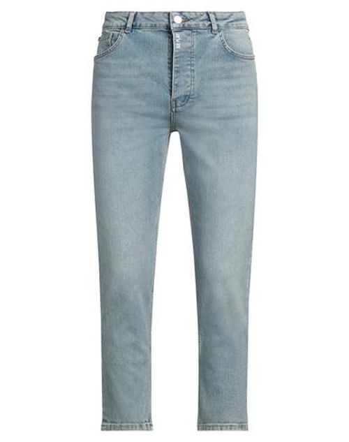 Man Jeans Blue Size 32 Cotton, Elastane