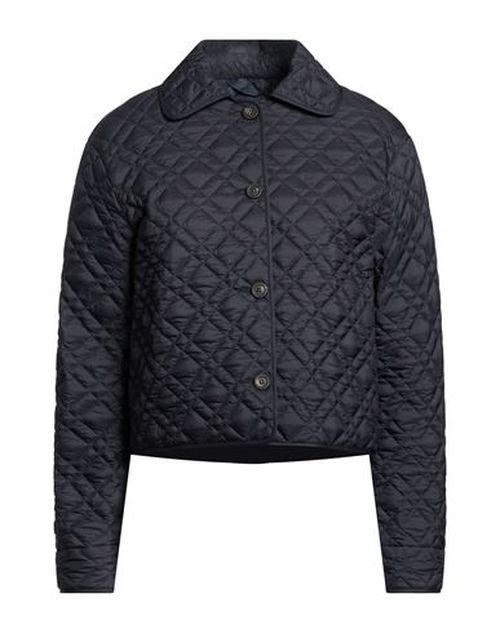 Woman Puffer Midnight blue Size 6 Polyester