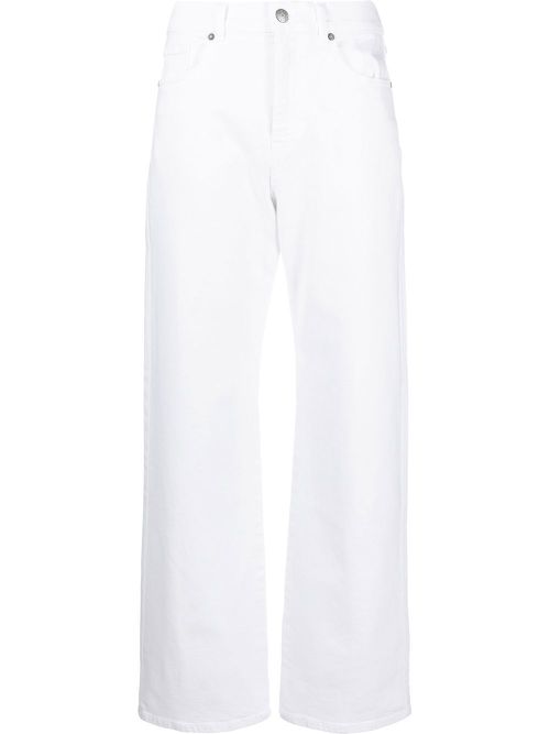 Wide-leg jeans - White