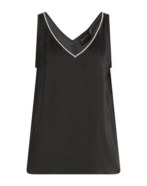 Woman Top Black Size 14 Polyester