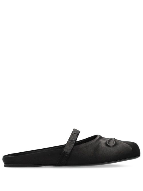 Leather ballet flats - Black