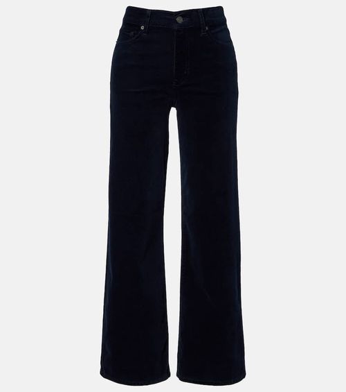 Le Slim Palazzo high-rise wide-leg jeans