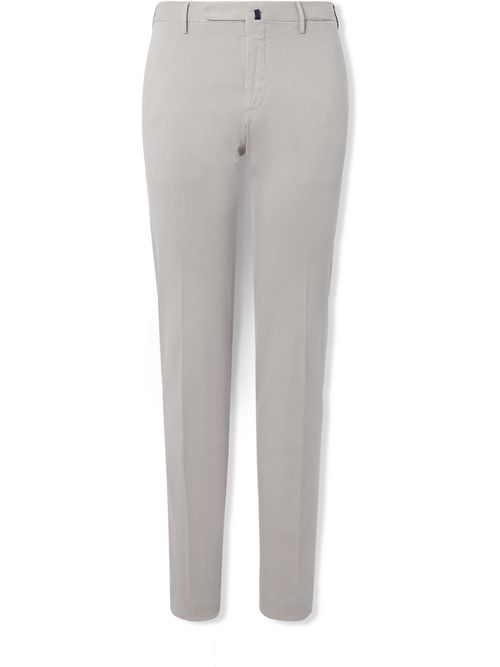 Venezia 1951 Slim-Fit Straight-Leg Stretch-Cotton and Lyocell-Blend Trousers