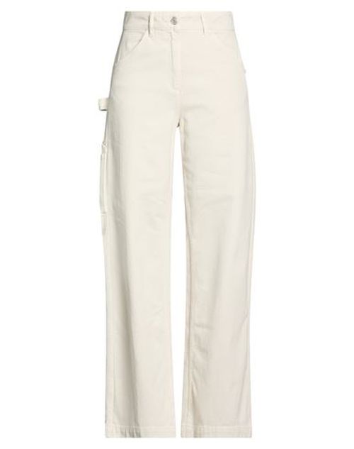 Woman Jeans Beige Size 4 Cotton