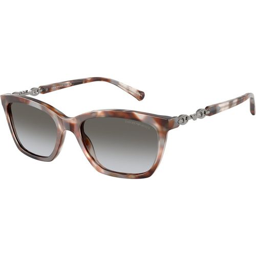 Emporio Armani Woman Emporio Armani EA4238 61953C Sunglasses Acetate Turtle Grey Cat Eye Normal Shaded