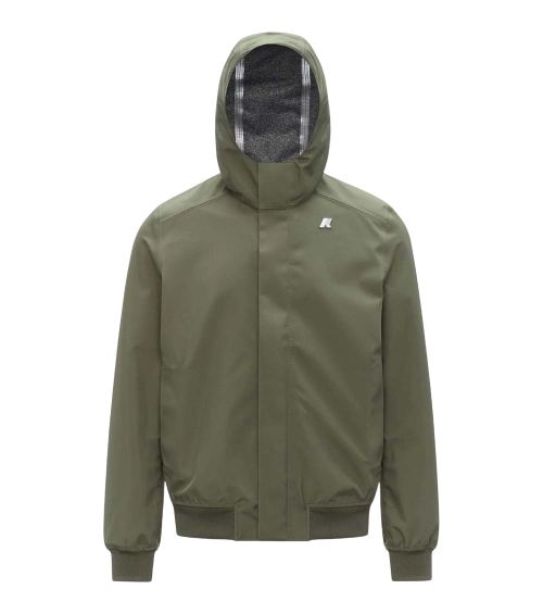 Olive Regular Hood Jacket