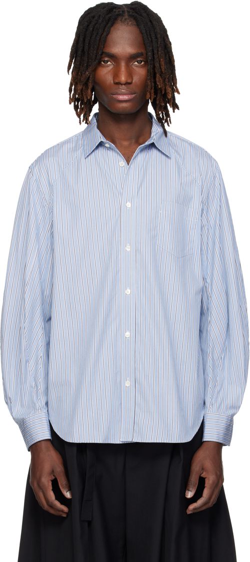 Blue Poplin Shirt