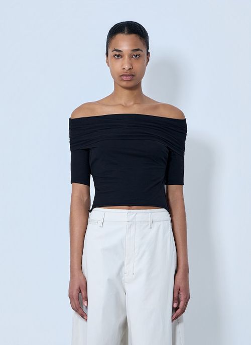 Short Sleeve Twisted Top