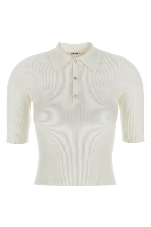 Ribbed Polo Shirt
