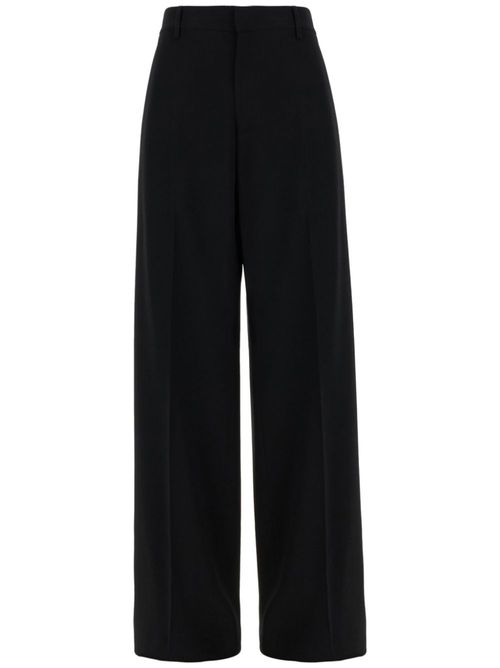 Logo-plaque trousers - Black