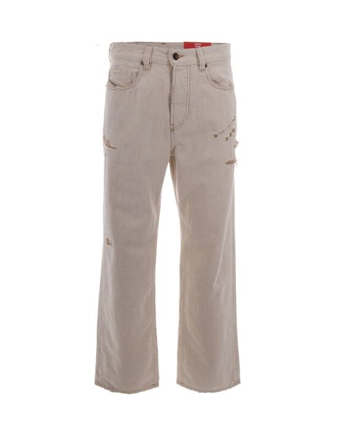 Dirty White Relaxed Jeans