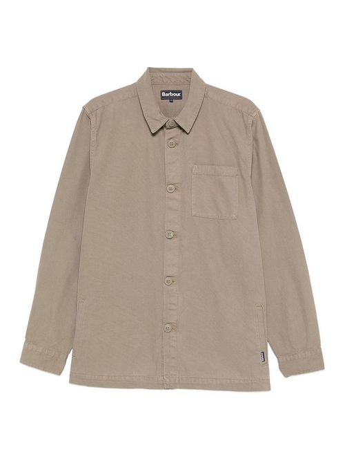 Shirt With Button Fastening Patch Pocket