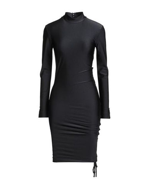 Woman Mini dress Black Size 4 Polyamide, Elastane