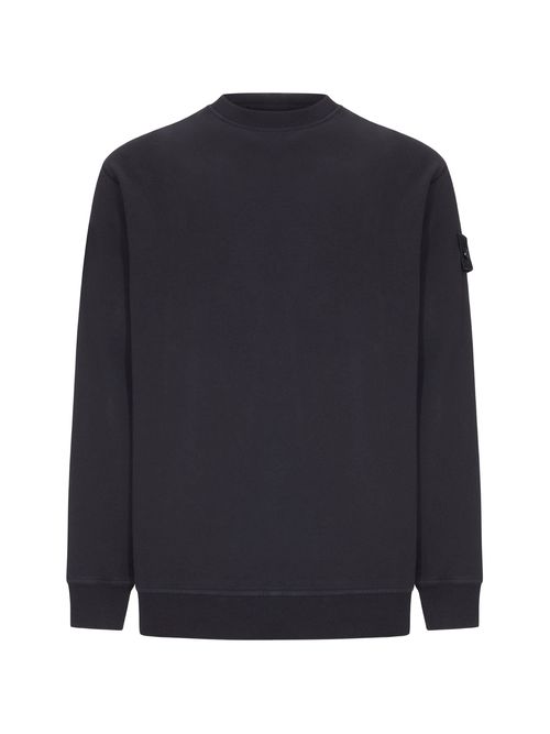 Logo-Patch Crewneck Sweater