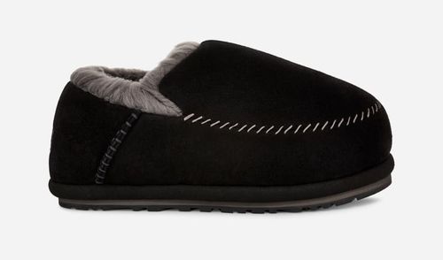 ® Men's Anders Suede Slippers in Black