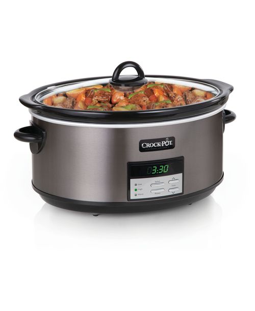 Stainless Collection 8-Qt. Programmable Slow Cooker