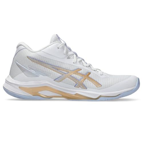 ASICS Women's Netburner Ballistic FlyteFoam Mid Top 4 Volleyball Shoes