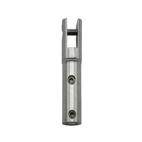 Stainless Steel Fork Terminal with Grub Screws - Swageless Jaw Wire Rope Fitting