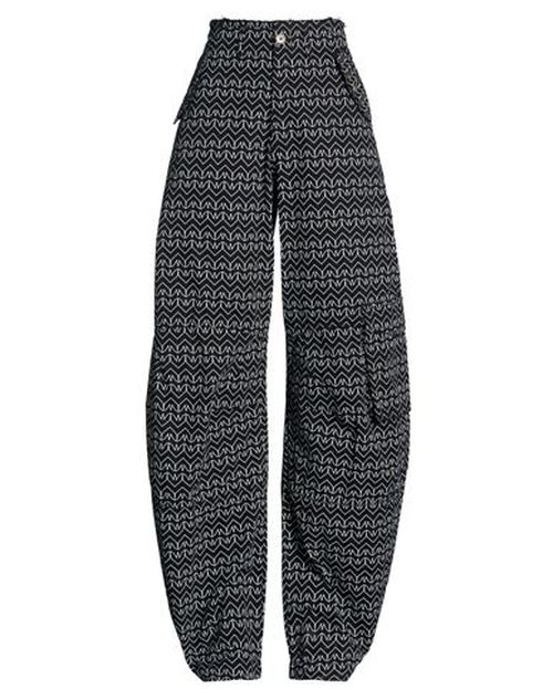 Woman Pants Black Size 4 Cotton