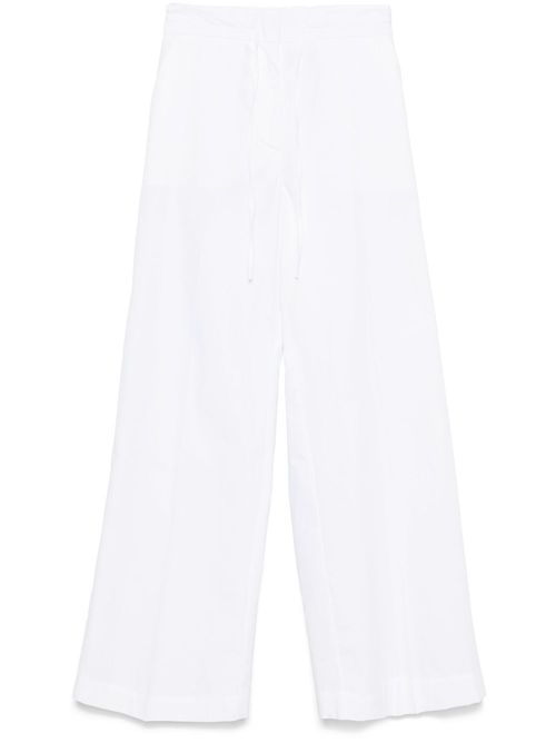Cotton trousers - White