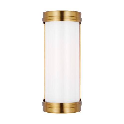 Ifran Bathroom Vanity Light in Burnished Brass by Alexa Hampton