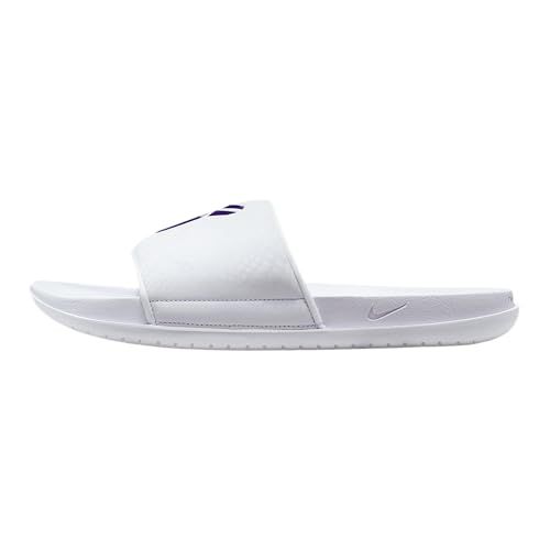 Nike Kobe Offcourt Men's Slides (White/Court Purple)