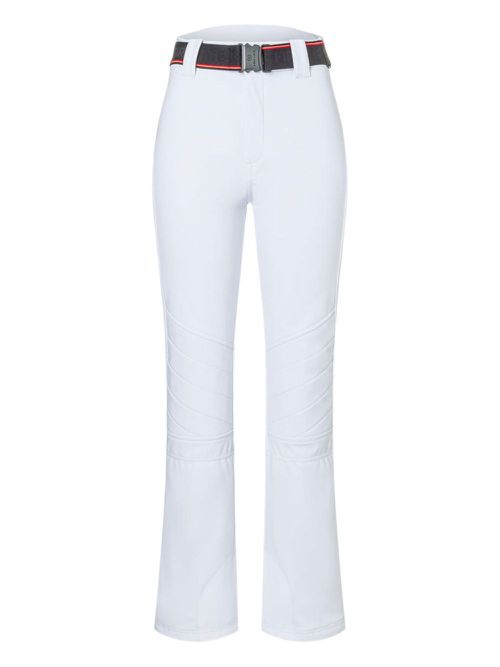 BOGNER belted ski trousers - White
