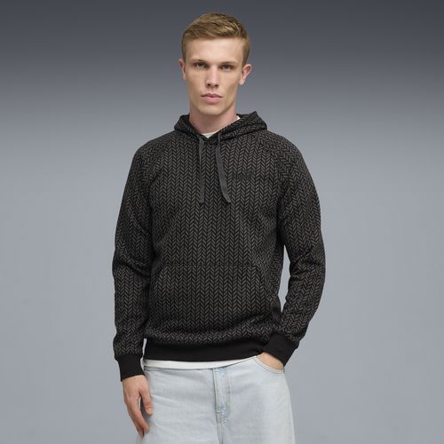 PUMA Essentials Herringbone Men's Hoodie in Black