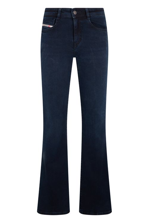 Women's Flared Bell-Bottom Jeans in Cotton Denim