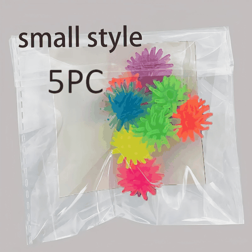 TEMU 5/10 Pack Self-entertaining Cat Toy Balls With Wall-climbing Suction Cups - Automatic Rolling Durable For Indoor Kittens, No Batteries Needed