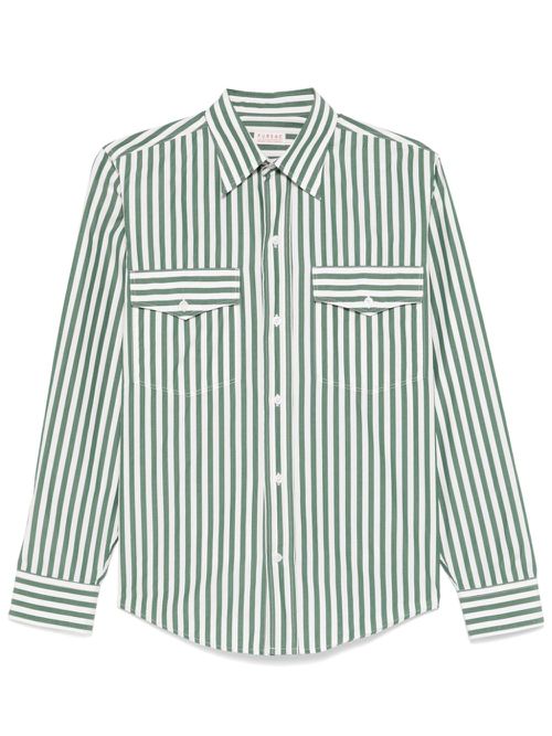 Striped shirt - Green