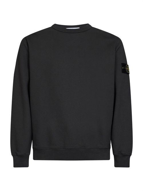 Crewneck Cotton Sweatshirt — Gray
