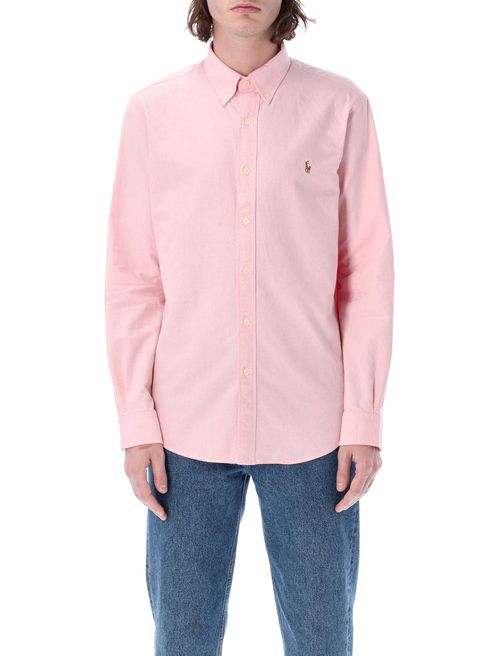 Slim-Fit Oxford Shirt for Men - Size L