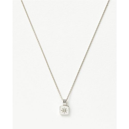 Mini Star Ridge Pendant Necklace | Sterling Silver