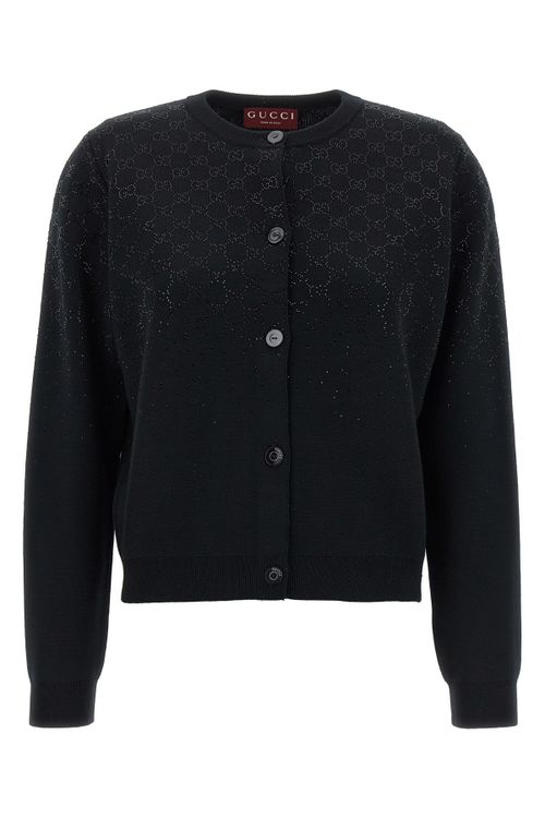 'Gg' Crystal Cardigan