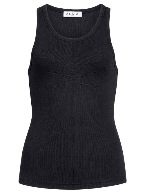 Darts Cotton Tank Top