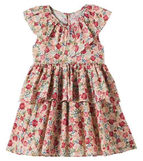 Konges Sløjd Bella floral ruffled cotton dress