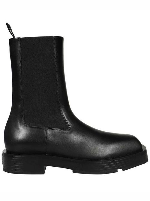 Chunky sole Chelsea boots - Black
